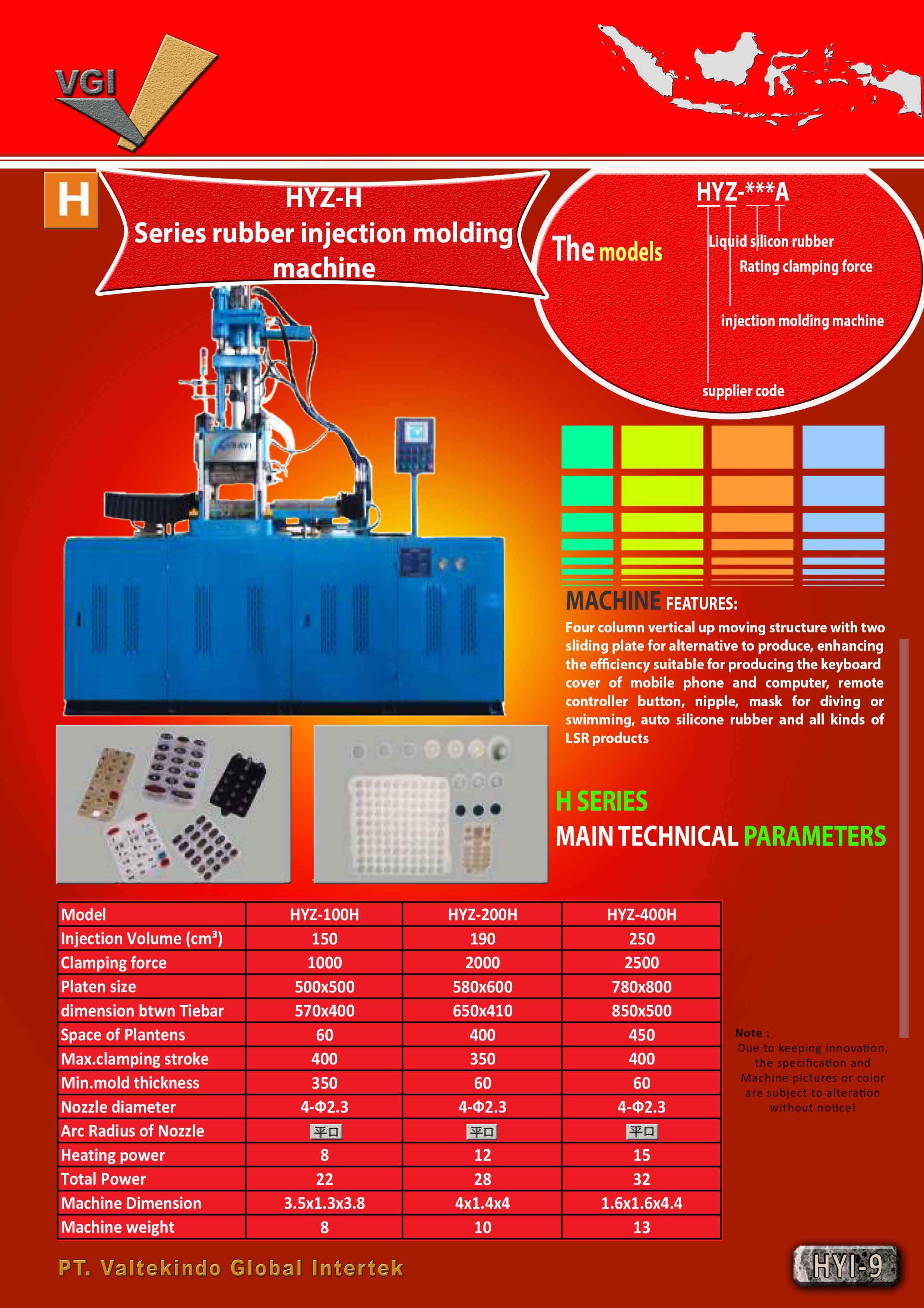 Sell H-Series Rubber Injection System: Heavy Duty Machines for Massive ...